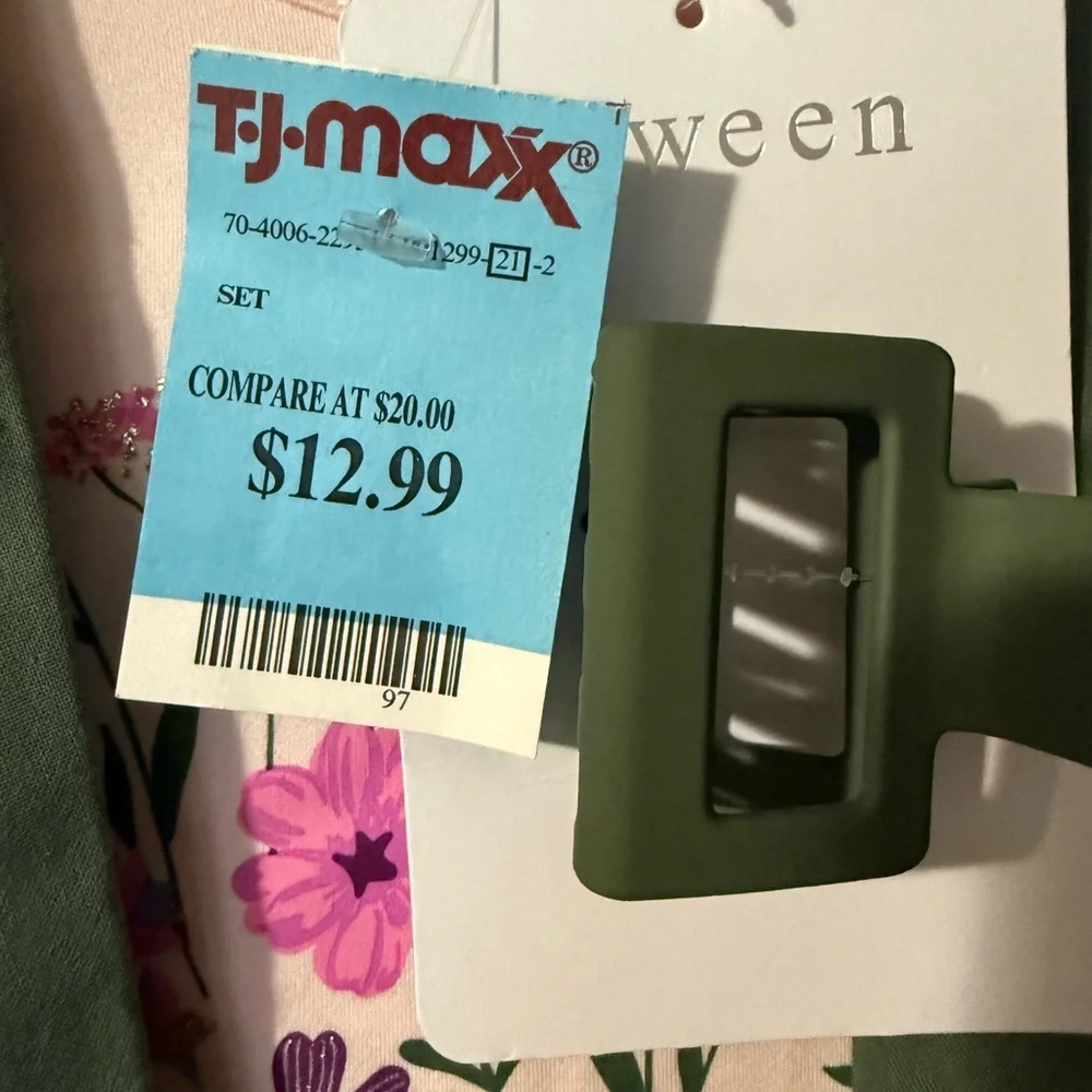 btween Green and Pink Kids Matching Set - Picture 2 of 4